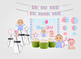 "Boy Or Girl" Baby Shower Complete Party Kit