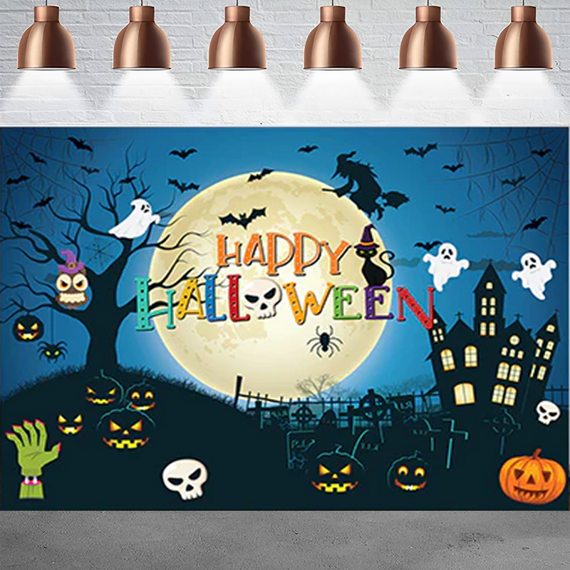 Halloween Party Decoration Backdrop