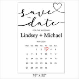 Modern Minimalist Save the date  E- Invite/Printed Invitation