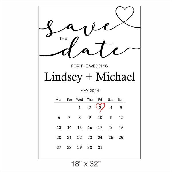 Modern Minimalist Save the date  E- Invite/Printed Invitation