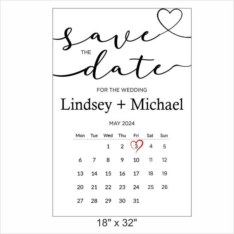 Modern Minimalist Save the date  E- Invite/Printed Invitation