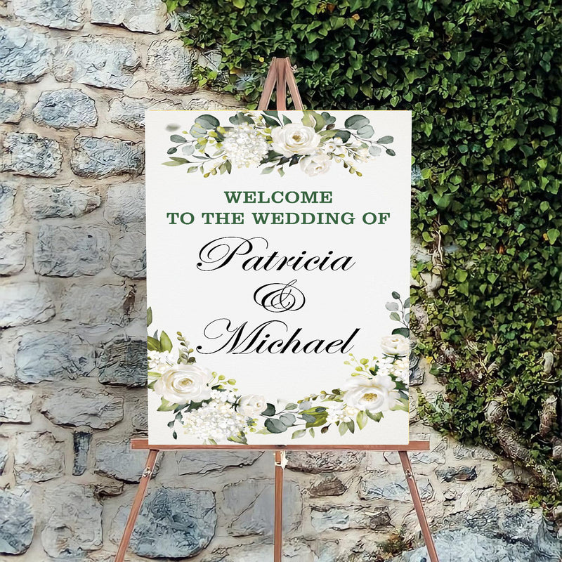 Wedding Welcome Sign Board for Decoration