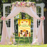 Wedding Haldi Ceremony Welcome Board for Decoration