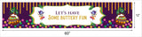 Little Krishna Theme Birthday Party Long Banner for Decoration