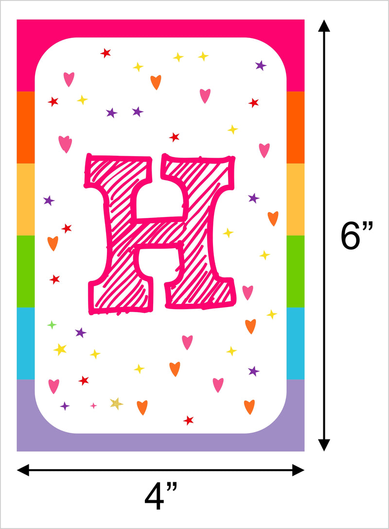 Rainbow Birthday Party Banner for Decoration