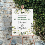 Islamic Wedding Sign/Nikkah Ceremony Board for Decoration