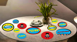 Super Hero Birthday Party Table Confetti