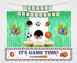 Sports Theme Birthday Party Decoration Kit - Personalized