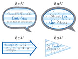 Twinkle Twinkle Little Star Birthday Party Photo Props Kit