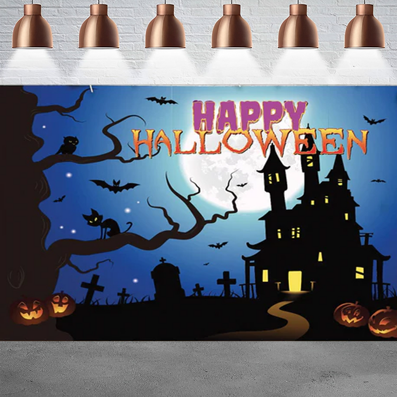 Halloween Party Decoration Backdrop