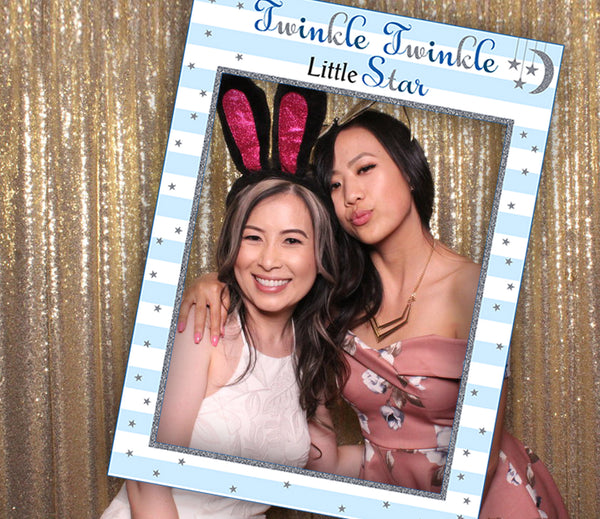 Twinkle Twinkle Little Star Birthday Party Selfie Photo Booth Frame & Props