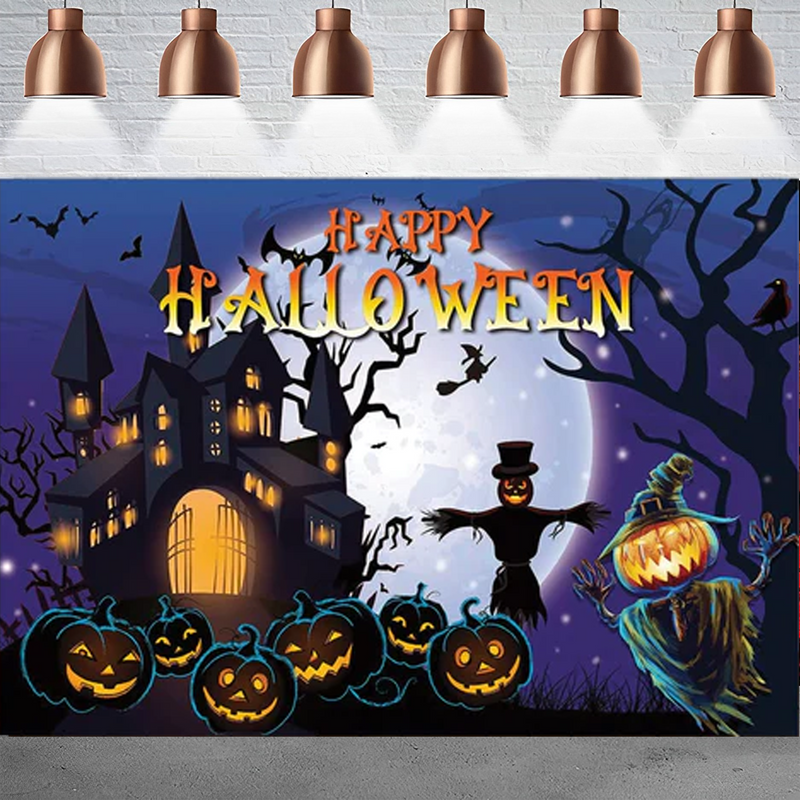 Halloween Party Decoration Backdrop