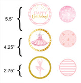 Ballerina Birthday Party Table Confetti