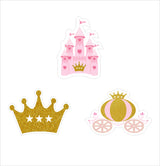 Princess Birthday Party Paper Decorative Straws