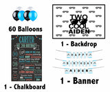 Two Cool Theme Birthday Party Personalized Multi-Saver Combo.