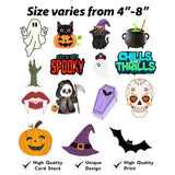 Halloween Theme Party Photo Booth Props Kit- Set of 15