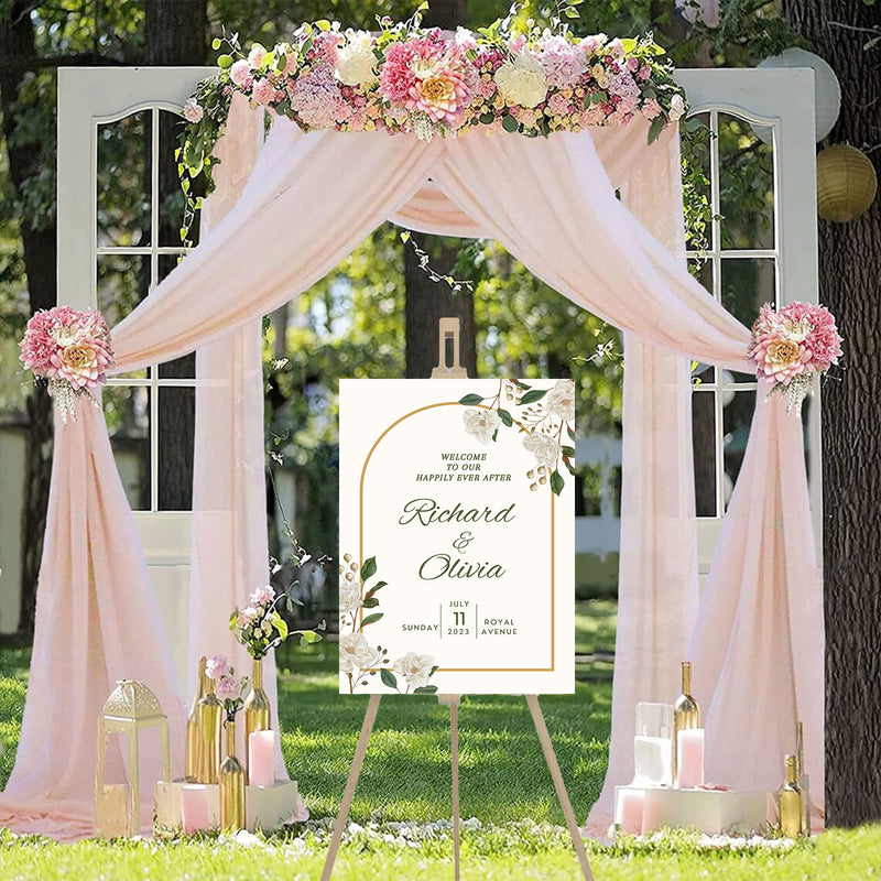 Wedding Welcome Sign Board for Decoration