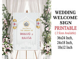 Islamic Wedding Sign/Nikkah Ceremony Board for Decoration