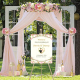 Wedding Welcome Sign Board for Decoration