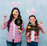 30th Theme Birthday Party Selfie Photo Booth Frame