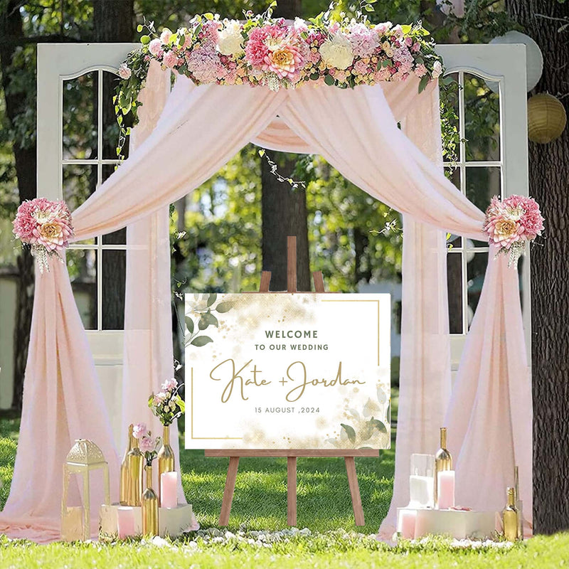 Wedding Welcome Sign Board for Decoration