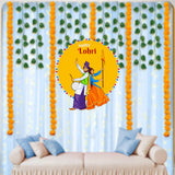 Lohri Party Cutouts for Decoration- 1 Happy Lohri Cutout