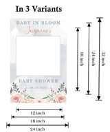 Baby Shower Party Selfie Photo Booth Frame