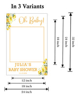 Baby Shower Party Selfie Photo Booth Frame