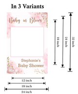 Baby Shower Party Selfie Photo Booth Frame