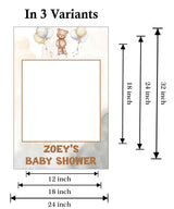 Baby Shower Party Selfie Photo Booth Frame