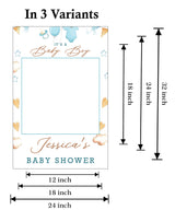 Baby Shower Party Selfie Photo Booth Frame