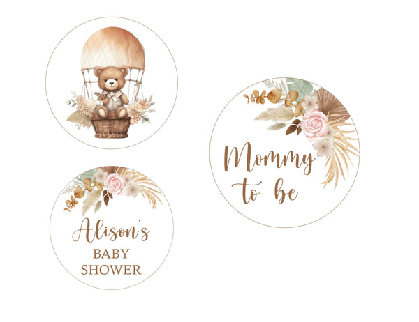 Boho Theme  Baby Shower Party Table Toppers for Decoration