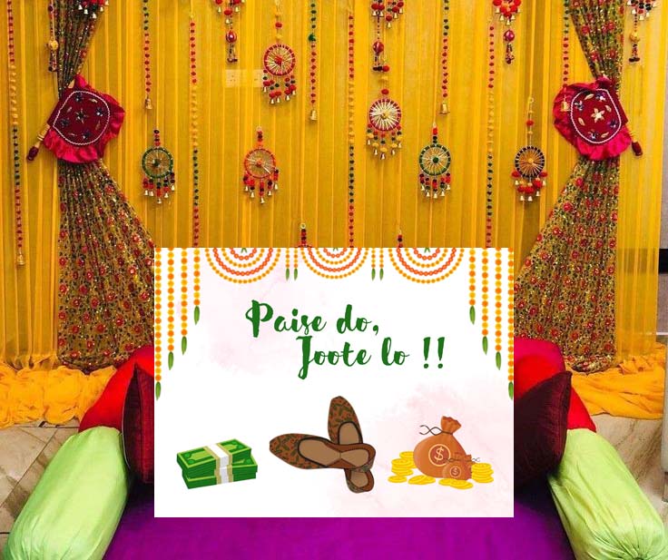 Fun Desi Wedding Sign/ Desi Indian Wedding/ Hindu Wedding Rasam Sign