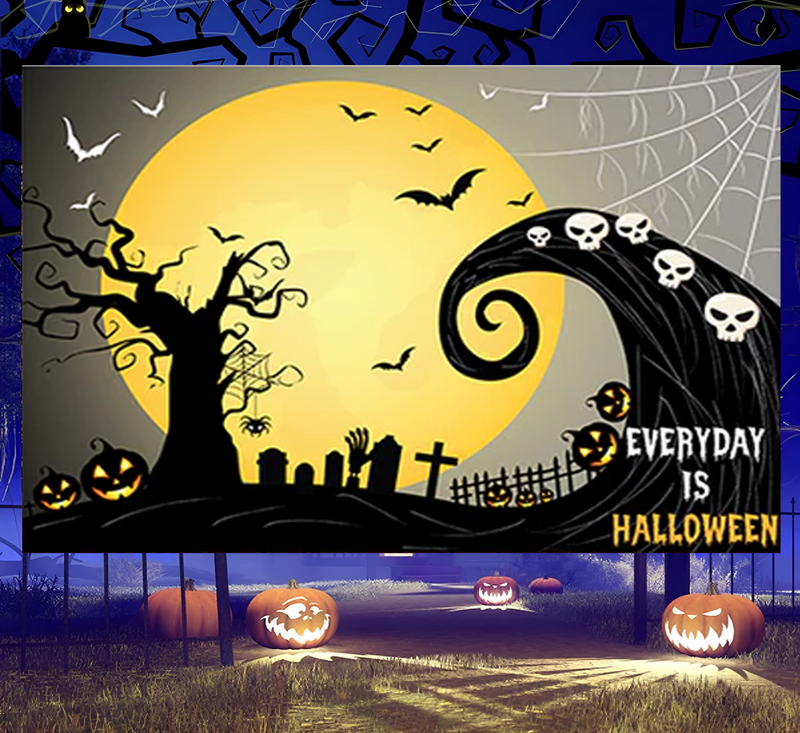 Halloween Party Decoration Backdrop