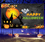 Halloween Party Decoration Backdrop