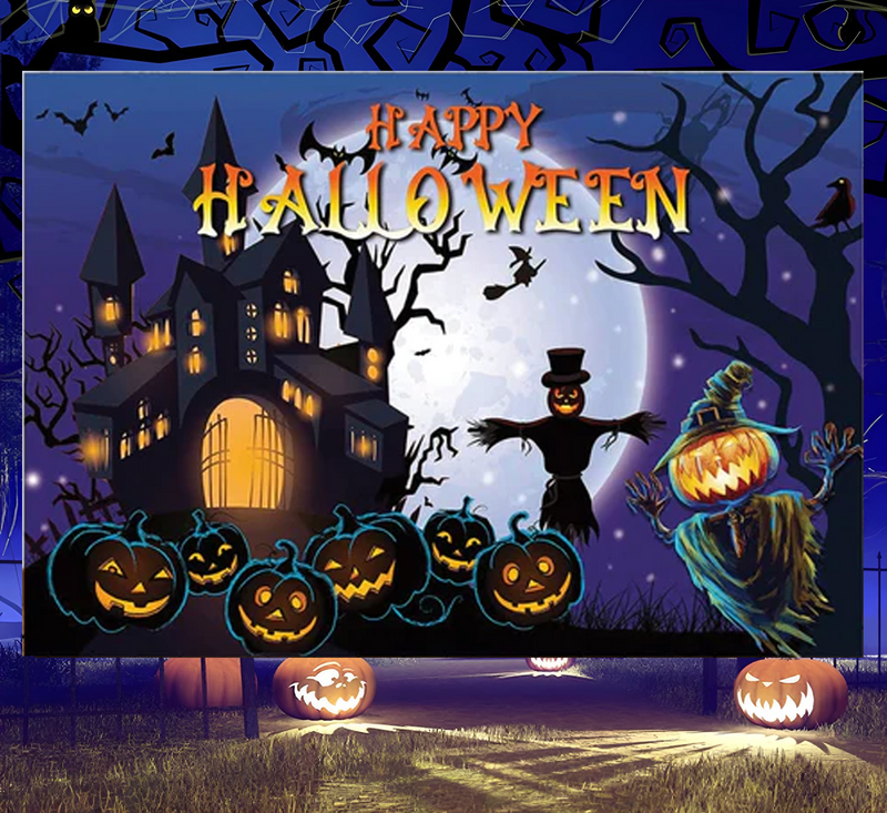 Halloween Party Decoration Backdrop