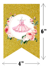 Ballerina Theme  Birthday Party Banner for Decoration