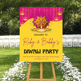 Diwali Welcome Board Sign for Decoration