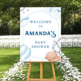 Baby Shower Welcome Board Sign for Decoration