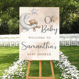 Baby Shower Welcome Board Sign for Decoration