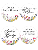 Wild Flower Theme Baby Shower Party Theme Hanging Set for Decoration