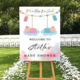 Baby Shower Welcome Board Sign for Decoration