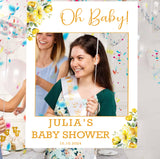 Baby Shower Party Selfie Photo Booth Frame