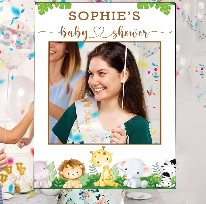 Baby Shower Party Selfie Photo Booth Frame