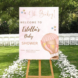 Baby Shower Welcome Board Sign for Decoration