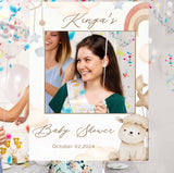 Baby Shower Party Selfie Photo Booth Frame