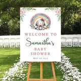 Baby Shower Welcome Board Sign for Decoration