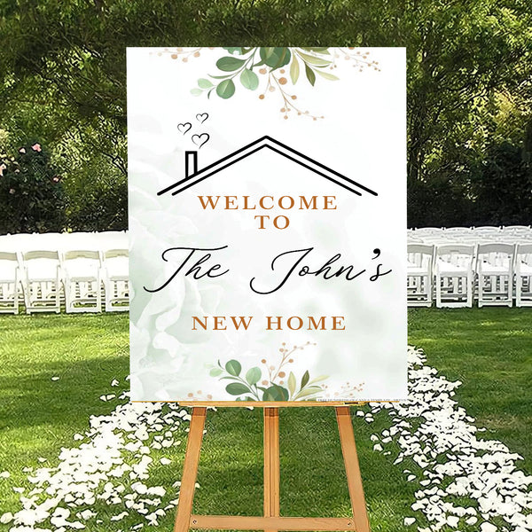 Housewarming Welcome Sign Board for Decoration