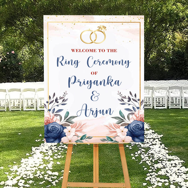 Engagement Ceremony /Welcome Board for Decoration