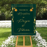 Reception Party Signage or Welcome Board for Decoration